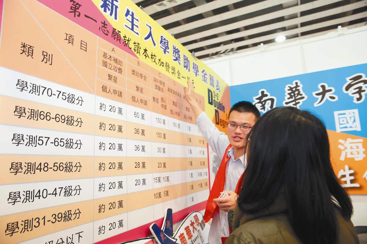 大學博覽會登場 高額獎金搶學生
