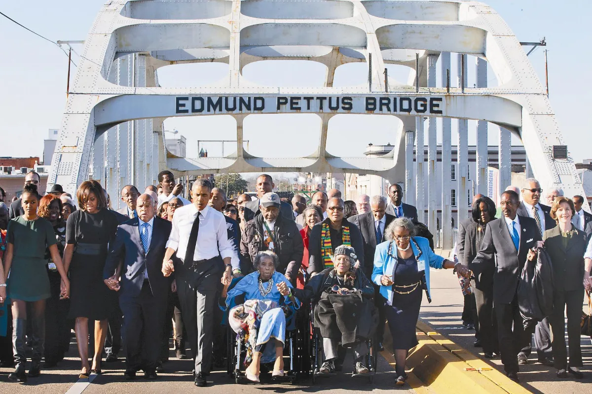 「血腥星期日」50年 歐巴馬返鎮壓地 再拚民權