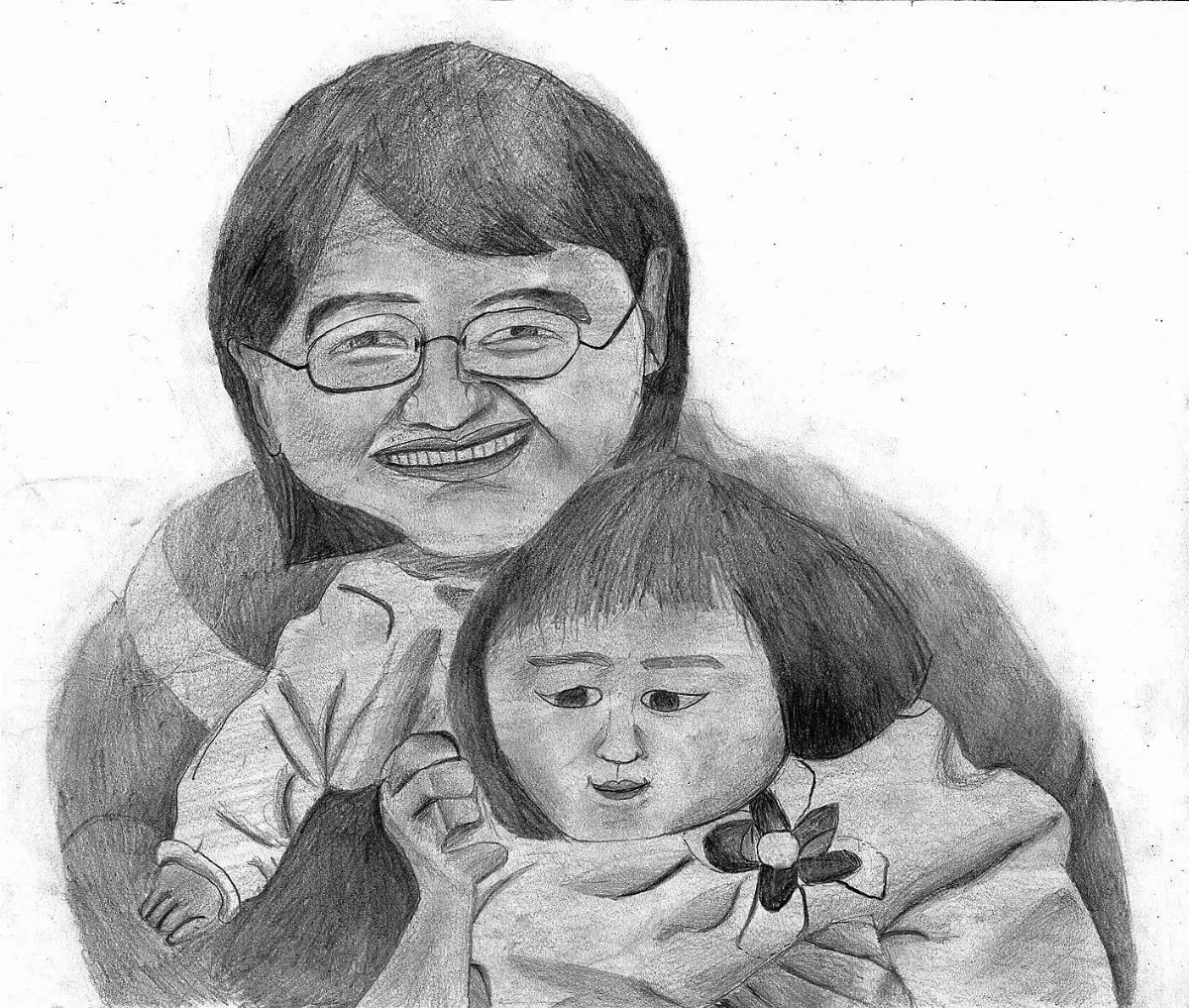快樂塗鴉簿  媽媽與我