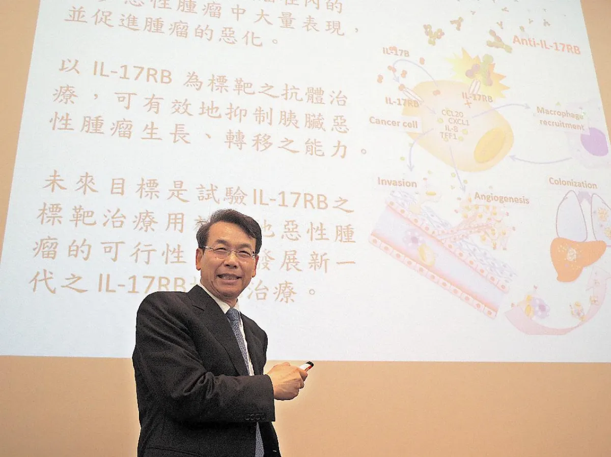 中研院打造抗體 減緩胰臟癌轉移