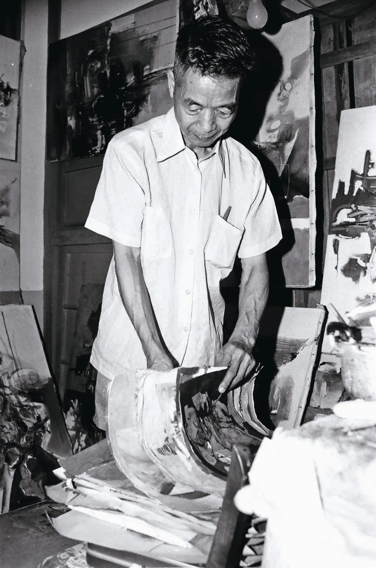 【珍貴的台灣文化記像】李仲生 創造「精神空間」抽象美