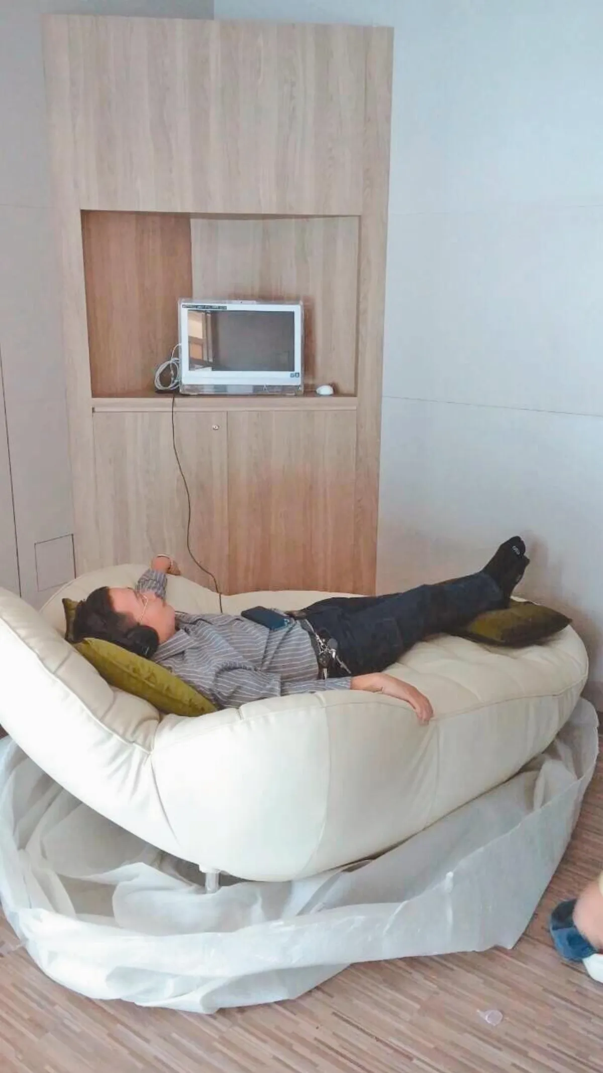 清水服務區 高檔床免費補眠