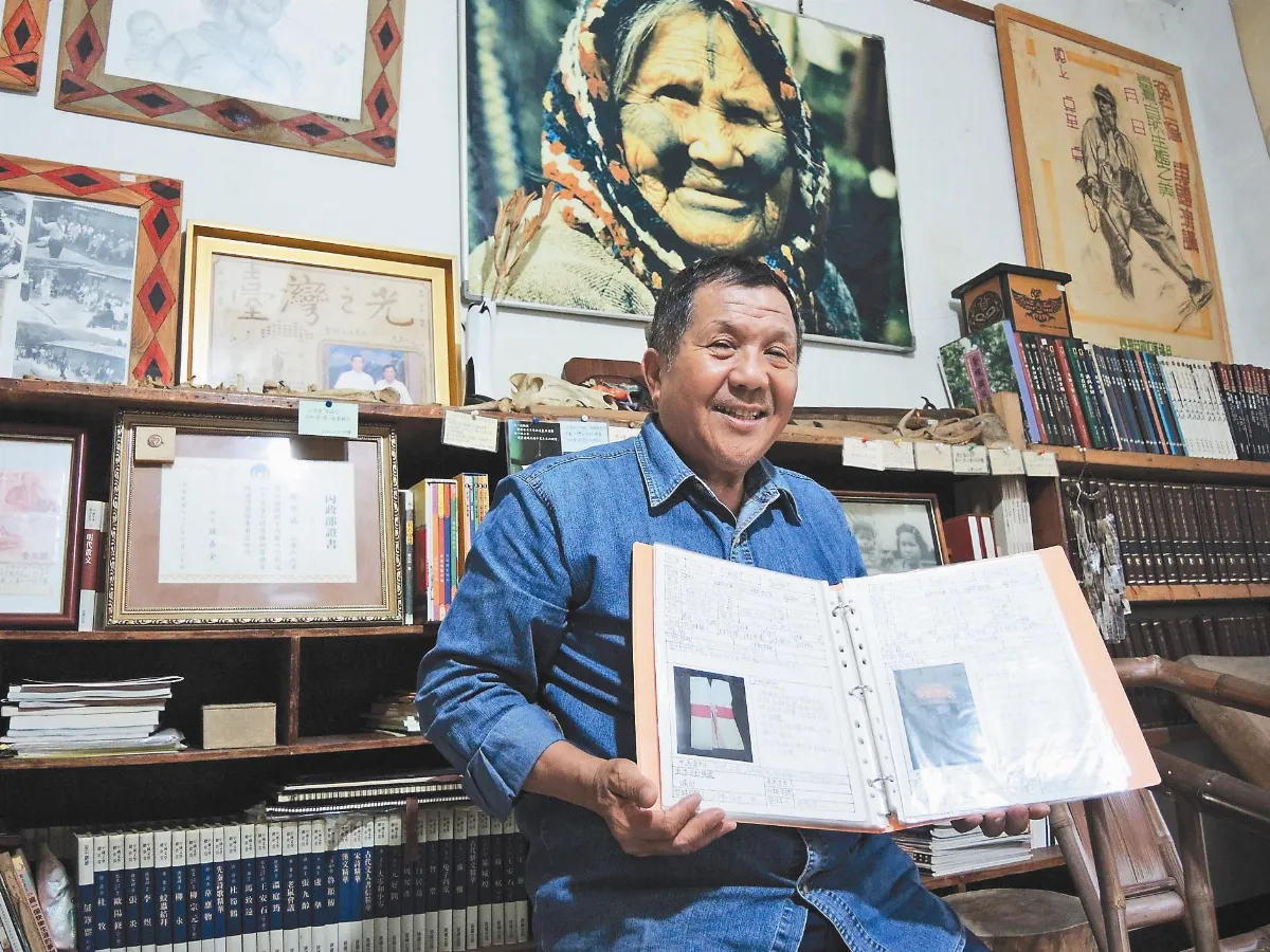 客家泰雅之子   廖賢德蒐羅文物40年