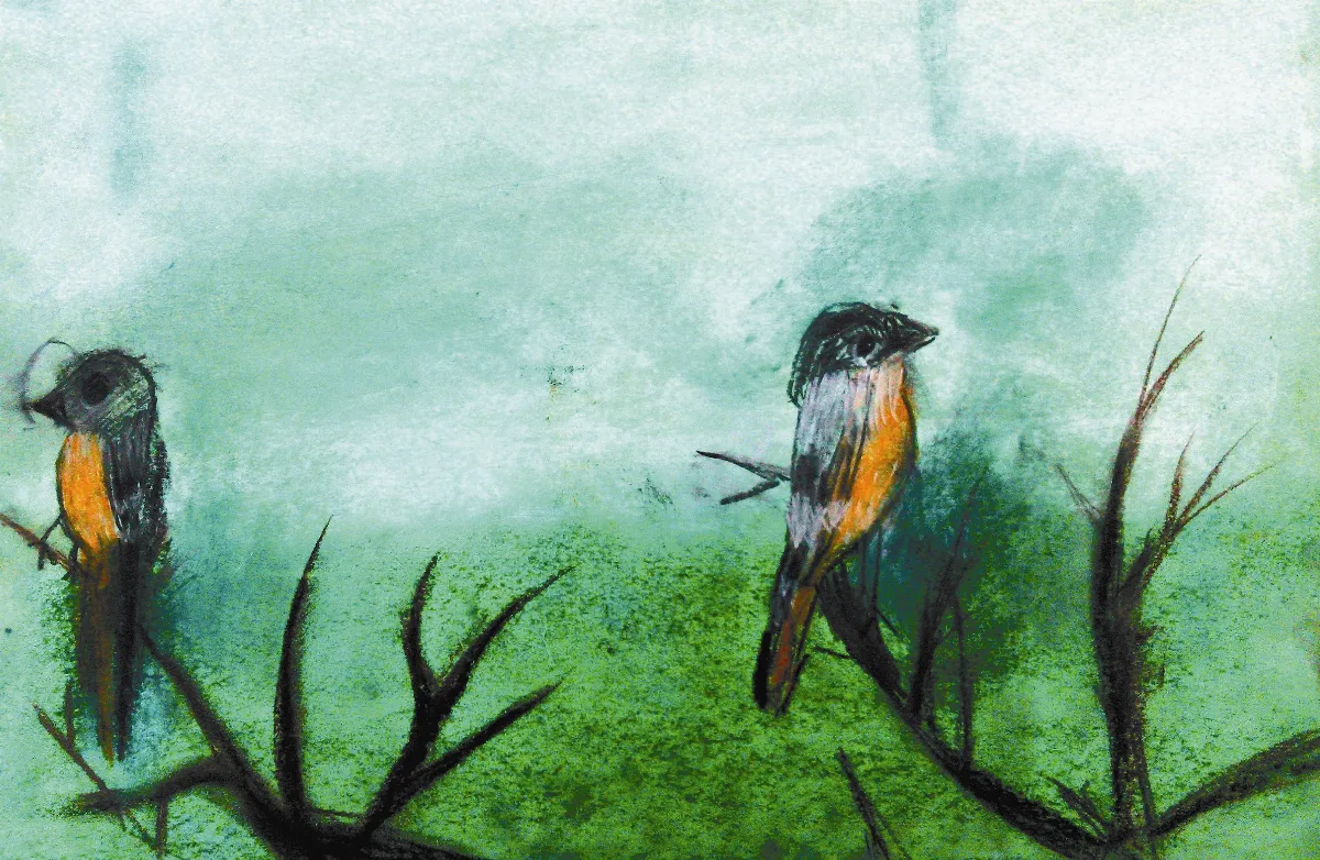 快樂塗鴉簿 等待春天