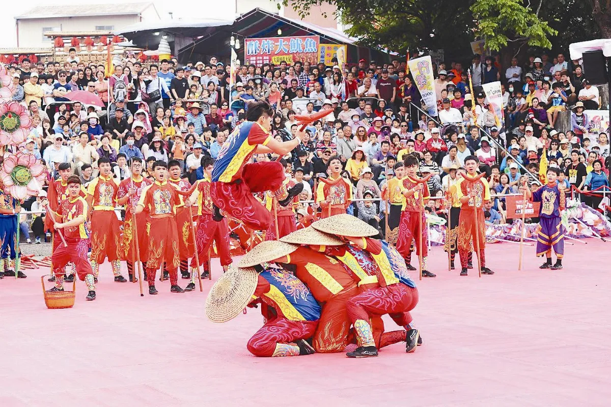 內門宋江陣揭幕 高中職創意陣頭鬥陣