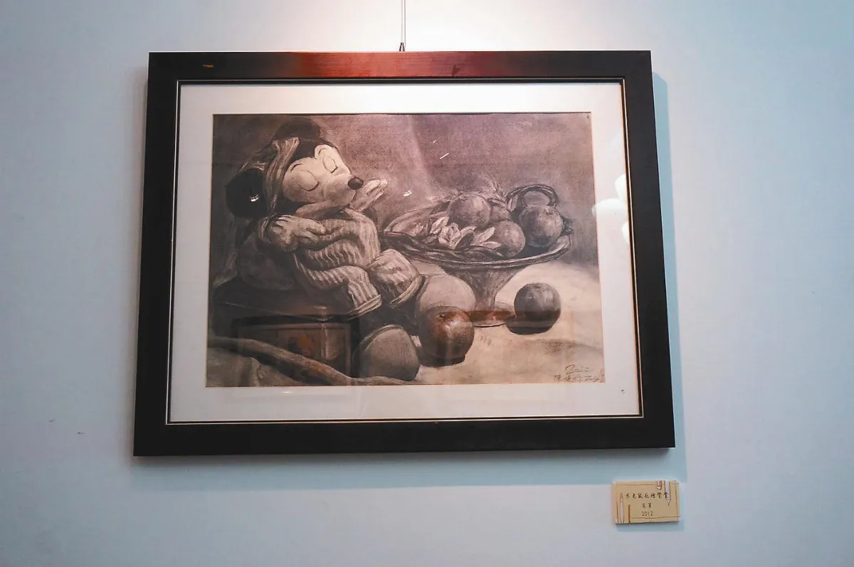 文青老闆  蔥油餅店辦女兒首展
