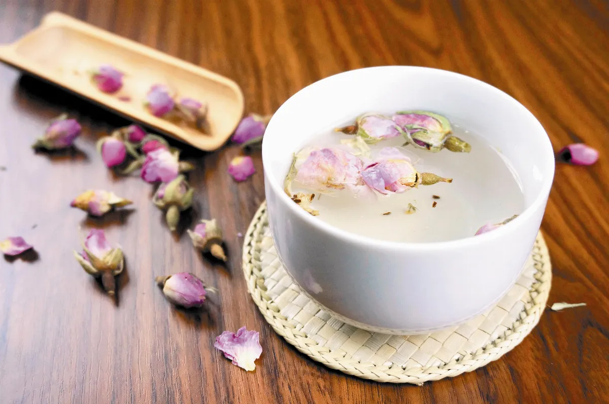 藍山炊煙 美美的玫瑰花茶