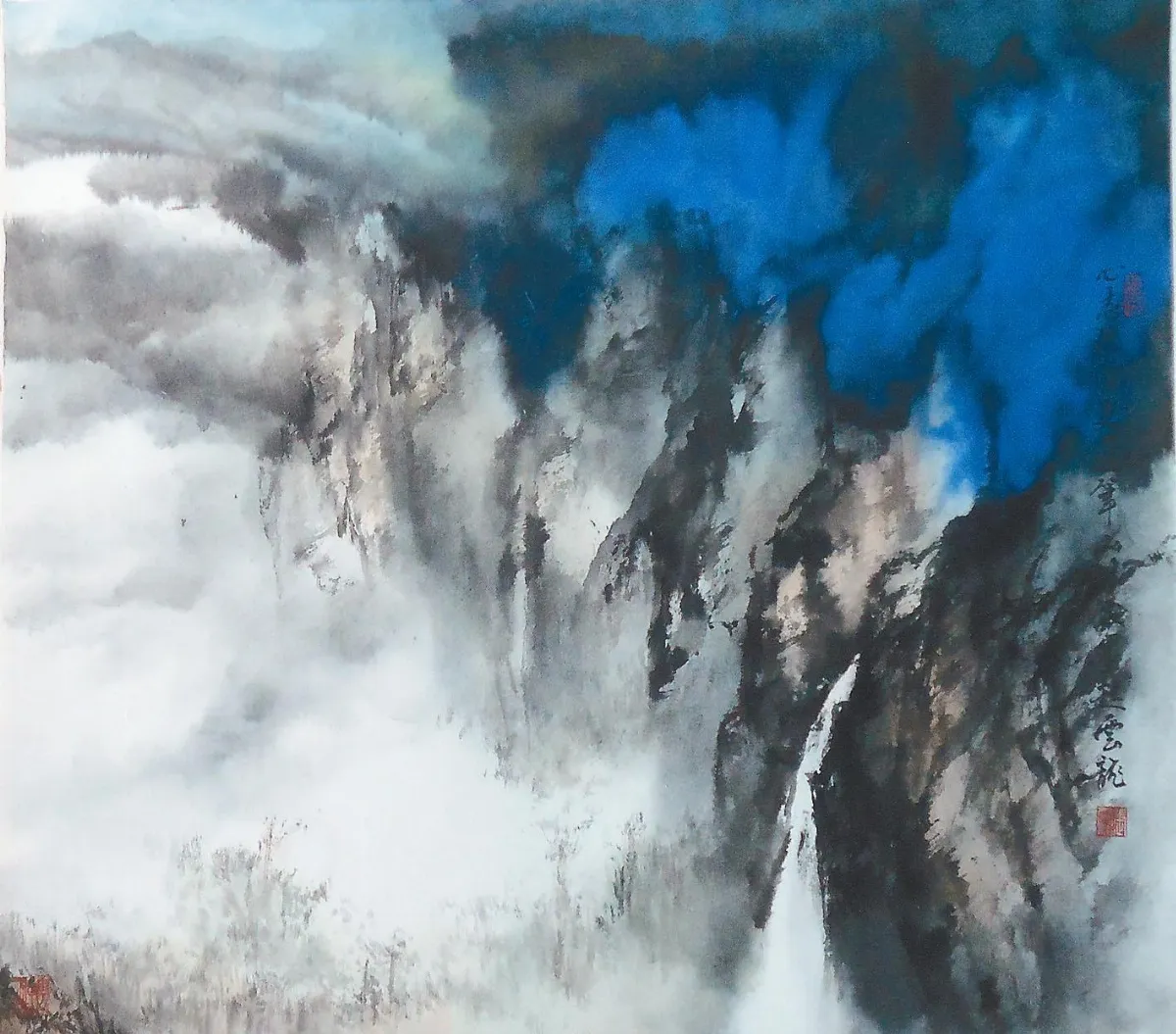 【磅礡雲心—劉文隆．張雲龍水墨雙個展】磅礡雲心