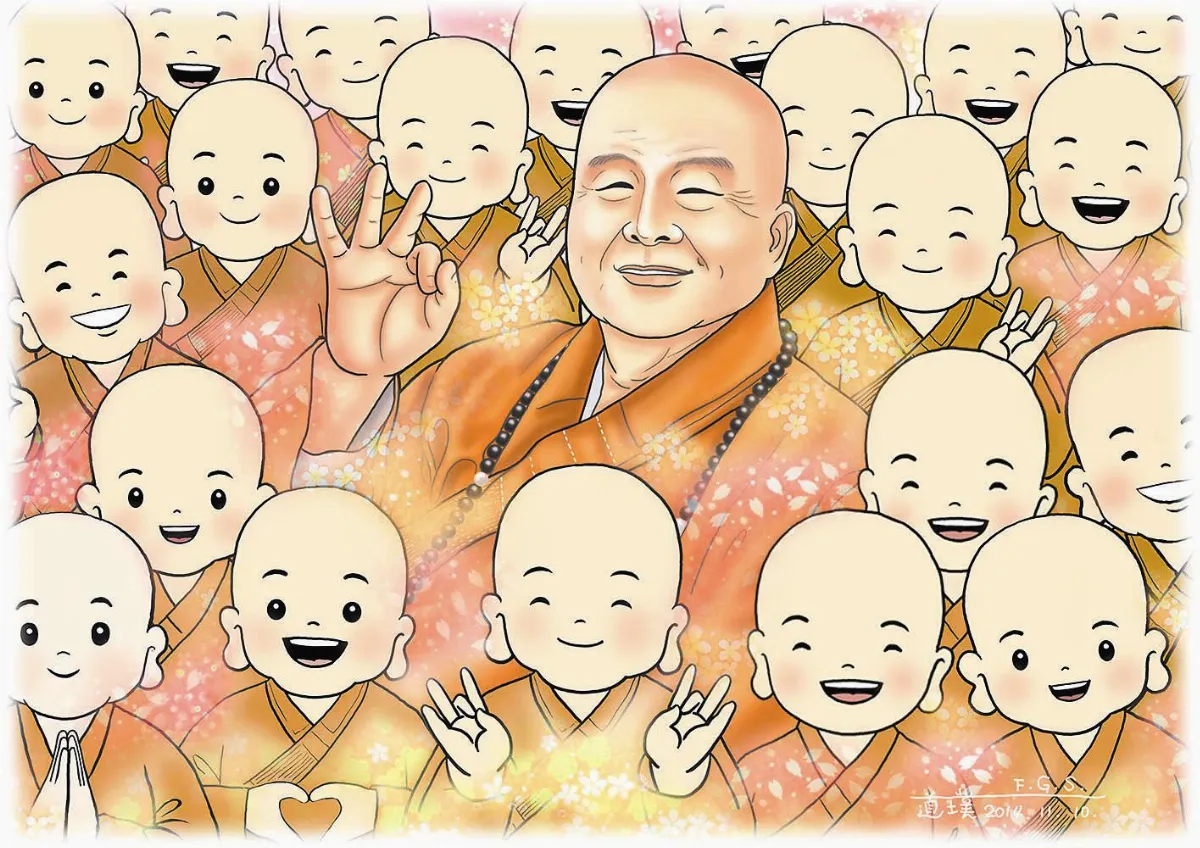 星雲說喻 用笑容來照相