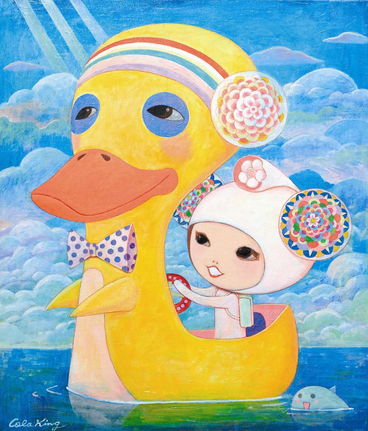 可樂王的繪畫筆記  風光明媚如昨