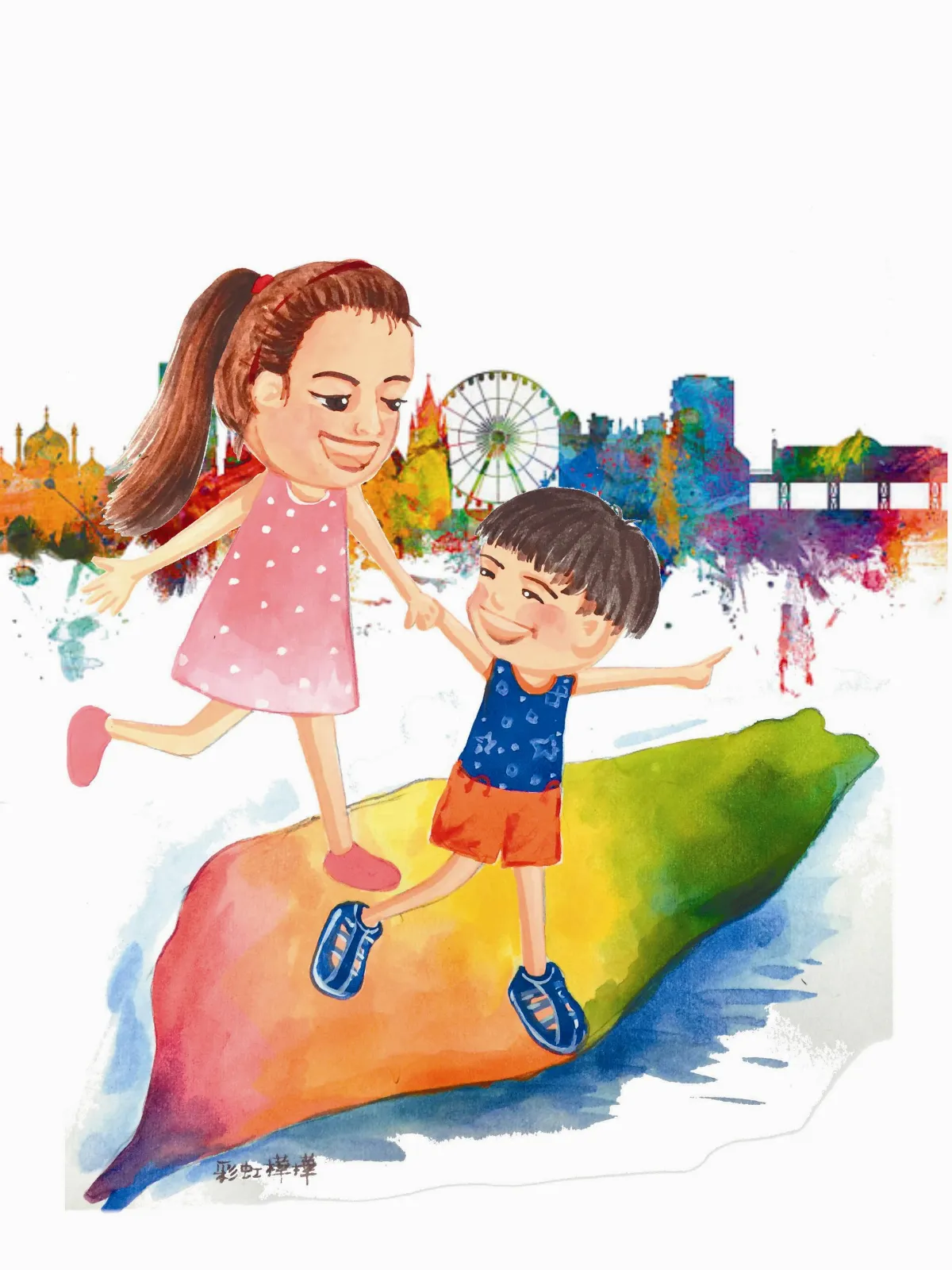 人間有愛 感謝台灣的美好