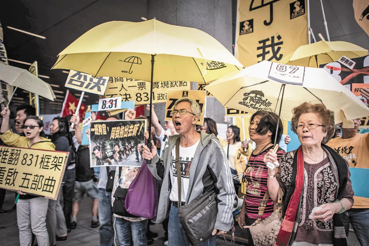 港普選案出爐 又對峙