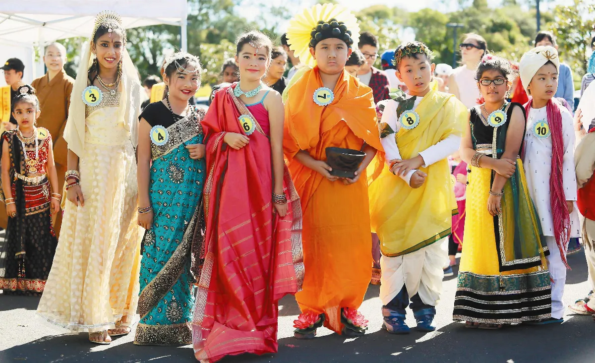 孩童扮悉達多 如回到佛世