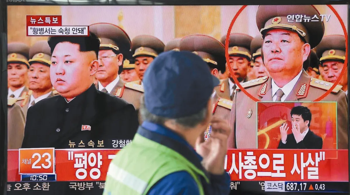 頂嘴惹禍 金正恩砲決北韓軍頭