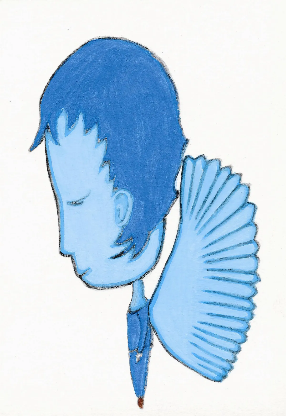 浮世畫框 翅膀