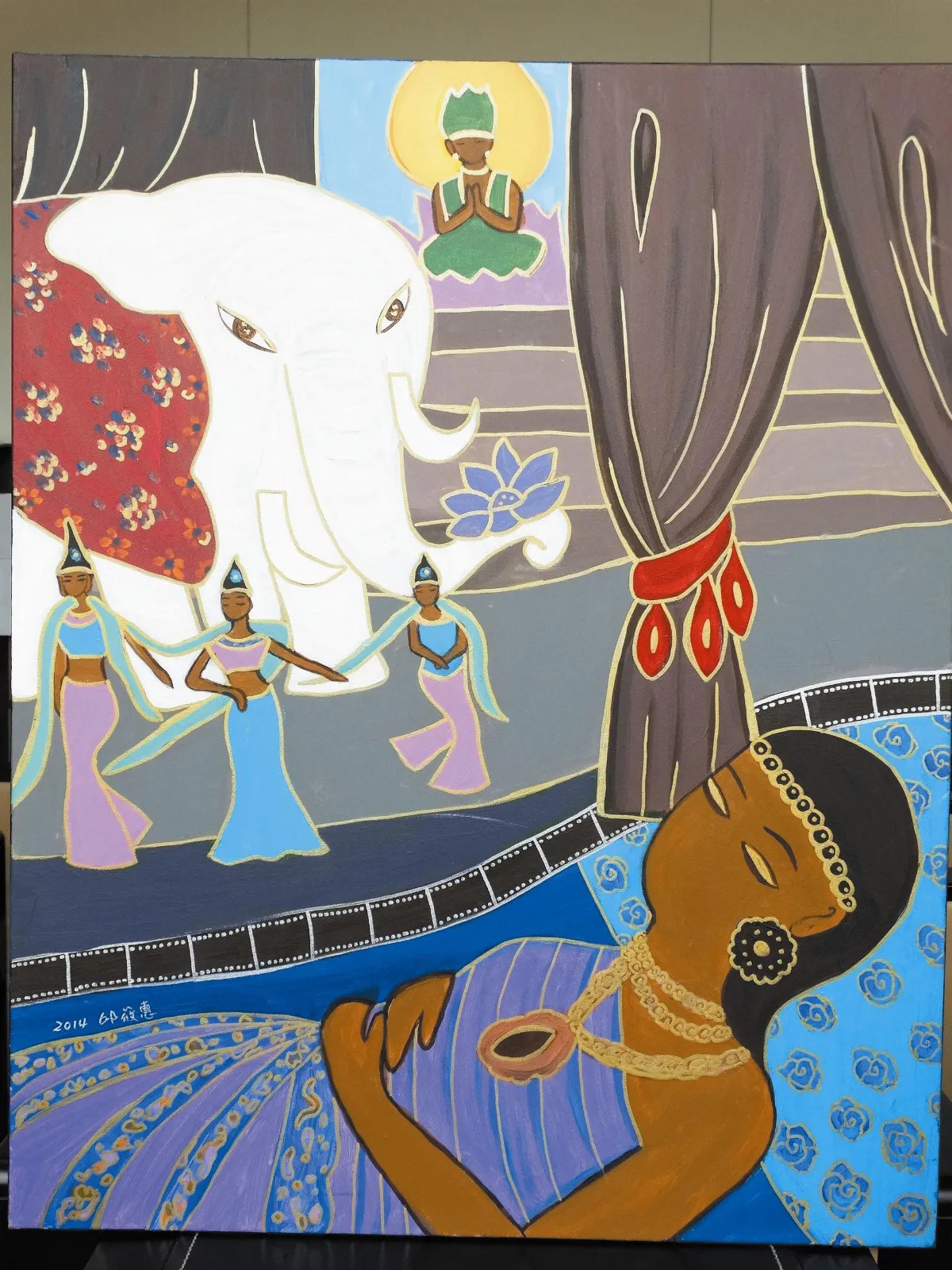 還君明珠Ⅱ．佛誕特展 佛母夢白象入胎