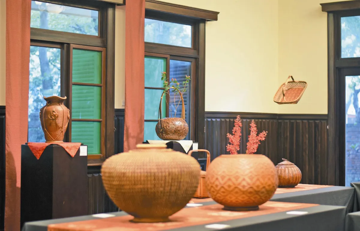 家庭藝術院 活動訊息 雅竹同賞——邱錦緞竹編創作展