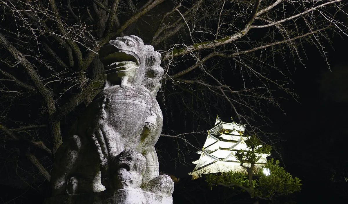 【心．視界】 大阪城的夜