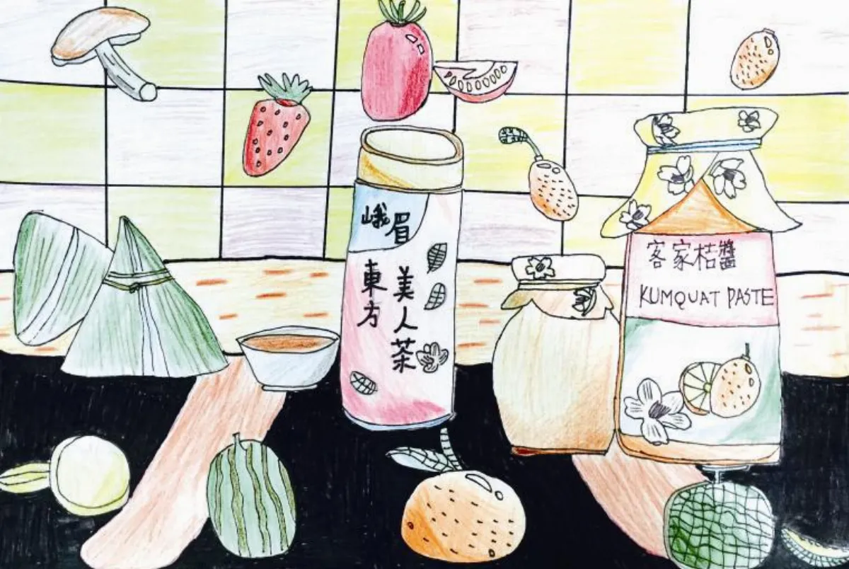 快樂塗鴉簿 客家名產