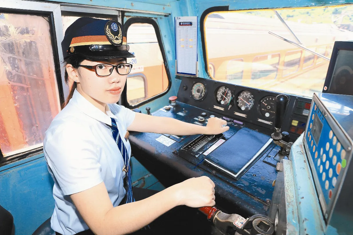 張櫻環 台鐵第三位女司機