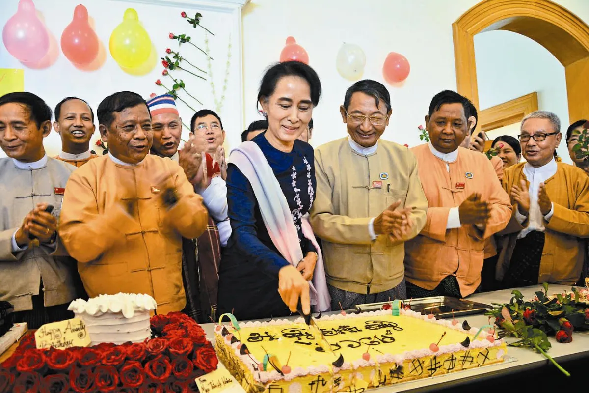 翁山蘇姬 70大壽