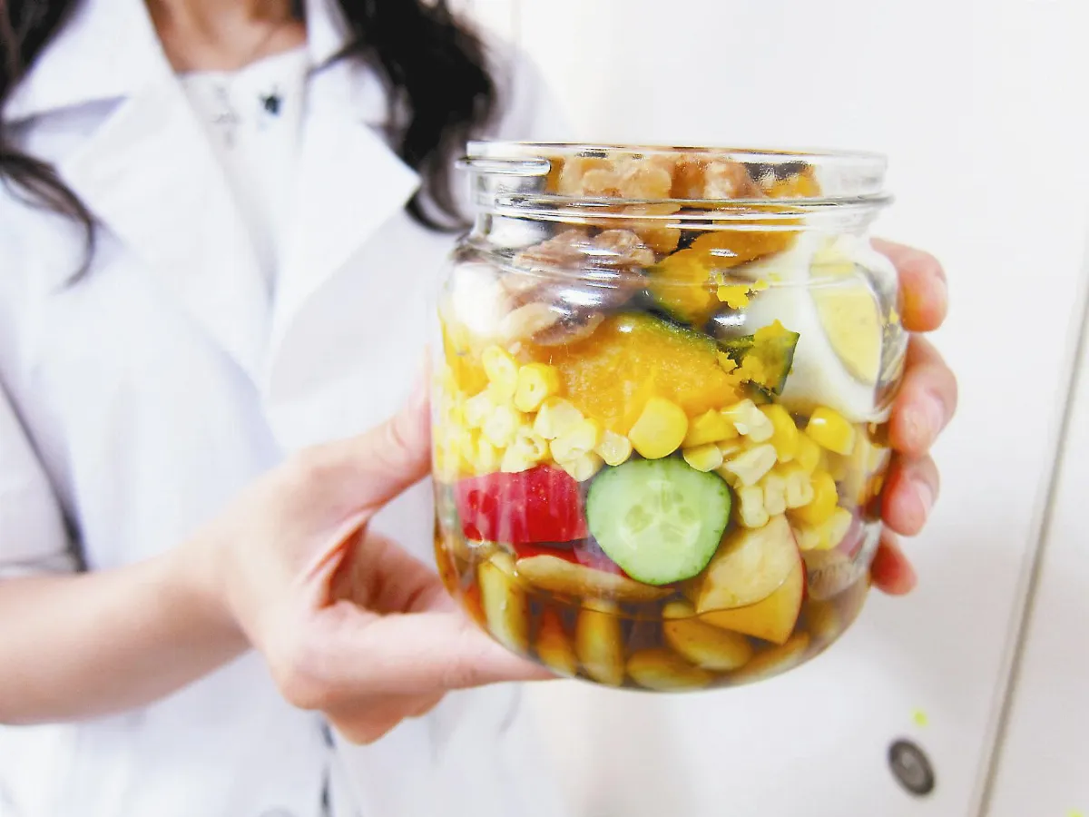 養生輕食風 罐沙拉當道