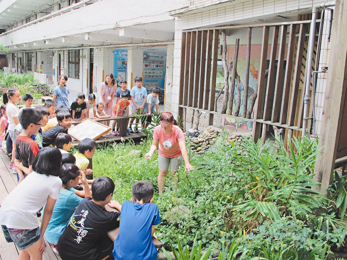 市中心國小 變身永續校園