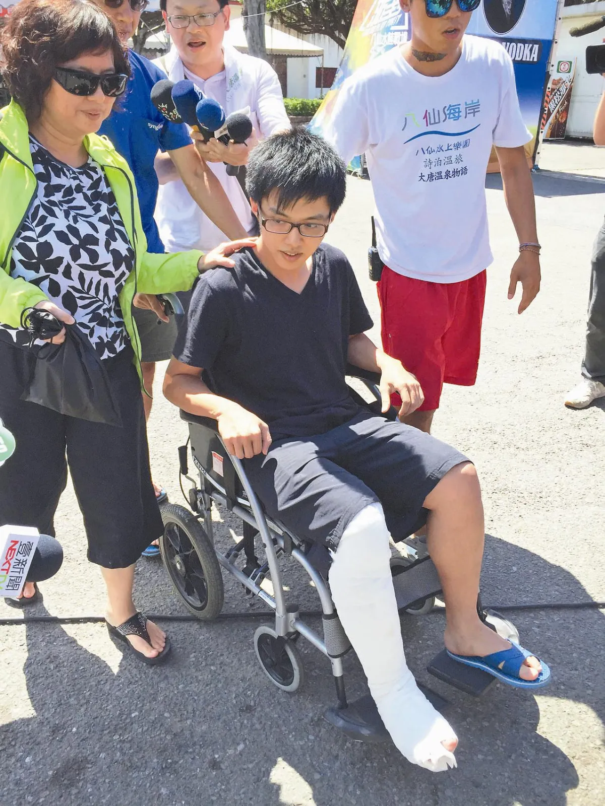 南皮北送 全速救治粉爆傷患