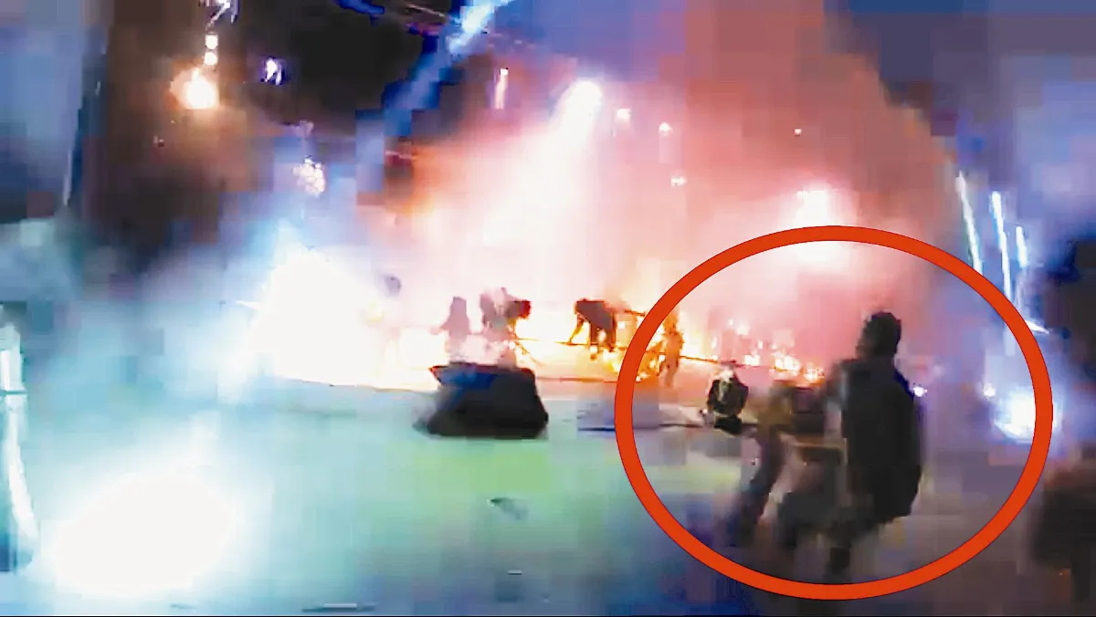 還原彩色趴粉塵爆 想滅火卻二度引爆