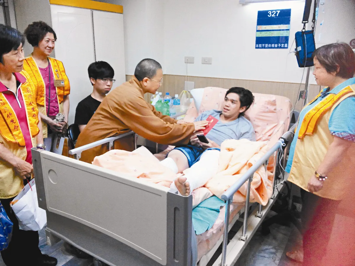 道場立消災牌位 讓家屬安心