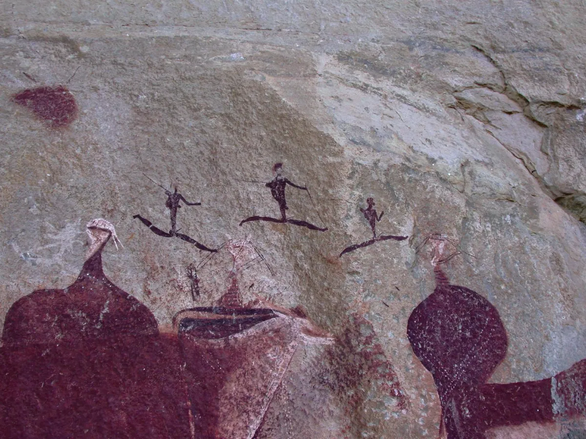 非洲文化探索之旅 下 非洲岩畫  人類文明的印記