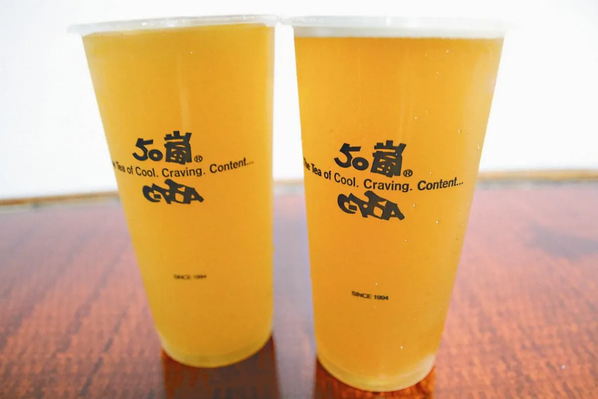 脆梅原料出包 50嵐茶飲少1味