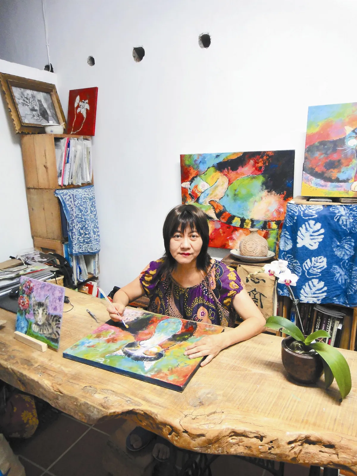 龐一 綿紙撕了30年