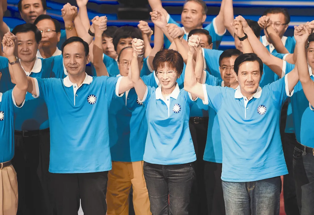 接戰旗 洪秀柱選總統