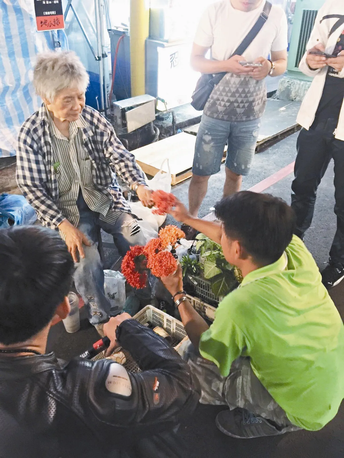 循好事地圖 為擺攤爺奶送暖