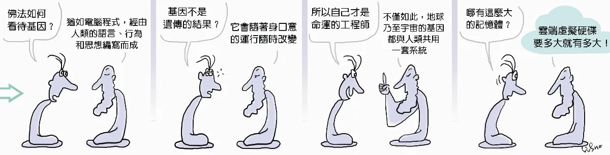 參禪參纏  基因工程師