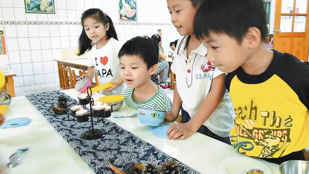 吃飯不忘美感 幼兒園推快閃餐館