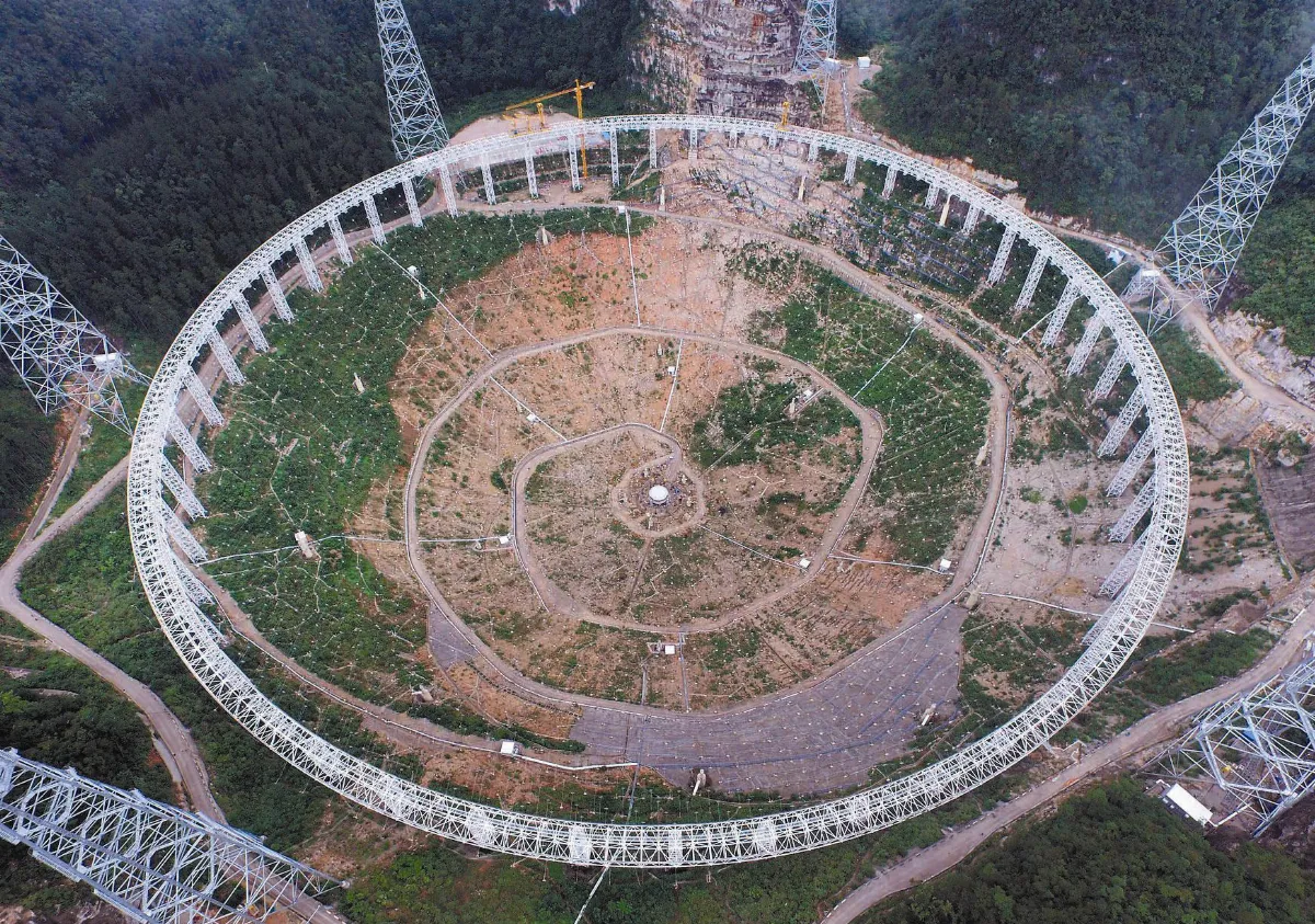 陸建全球最大電波望遠鏡