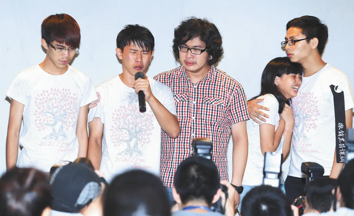 對談無果 教長、學子不歡而散