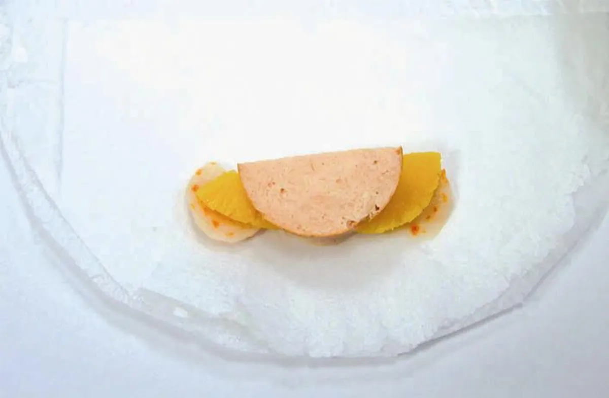 上海素點 杏片明霞捲