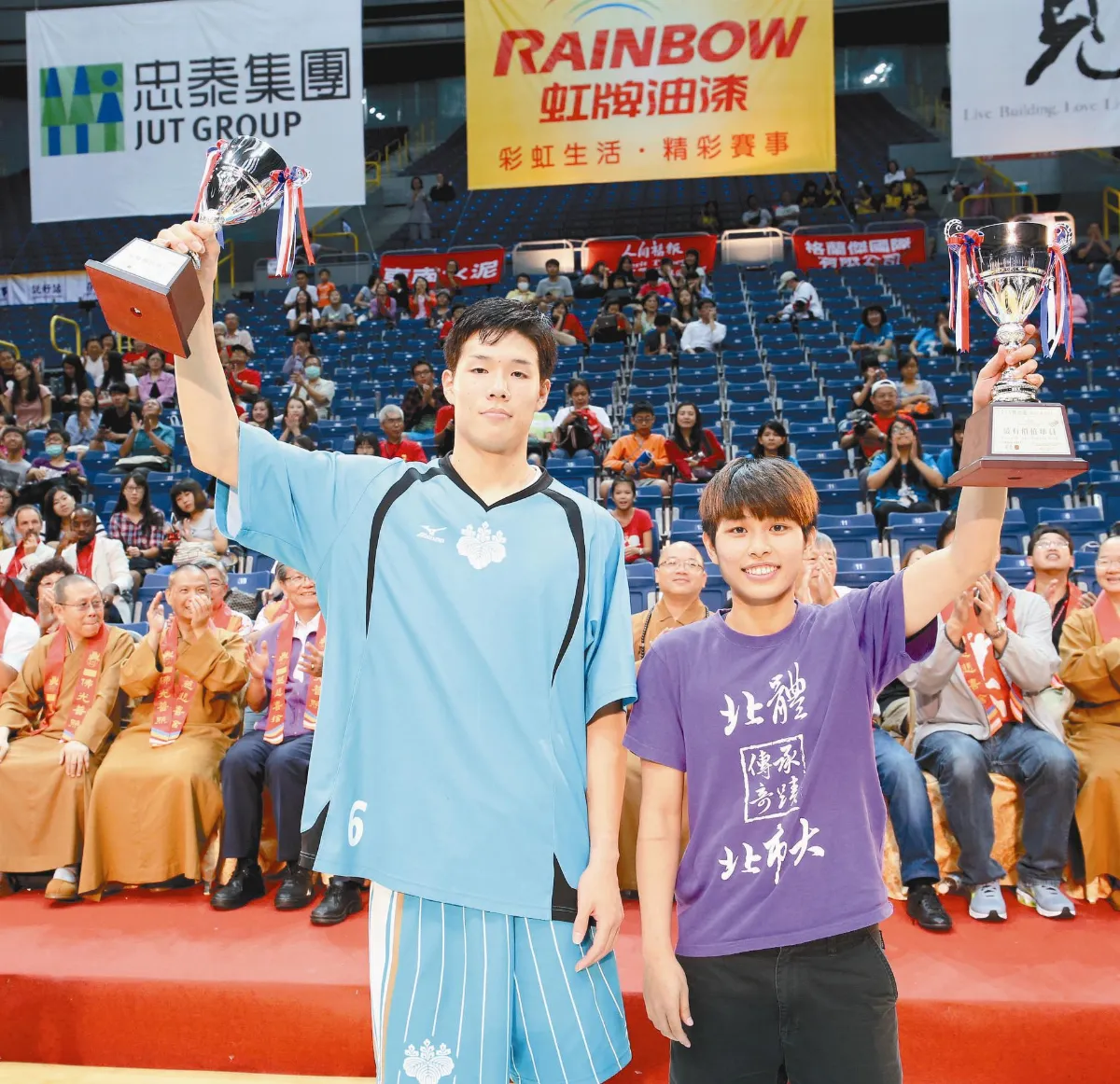 林怡君、馬場 大會勝利組