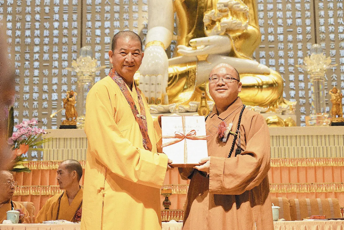 龍天推出 明光法師任大台南佛教會長