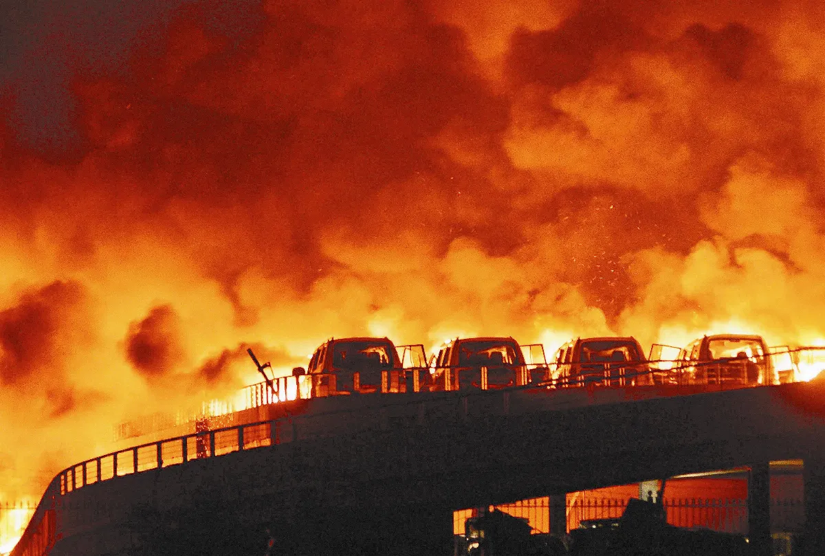 天津大爆炸 你爸就是我爸 打火兄弟最後遺言