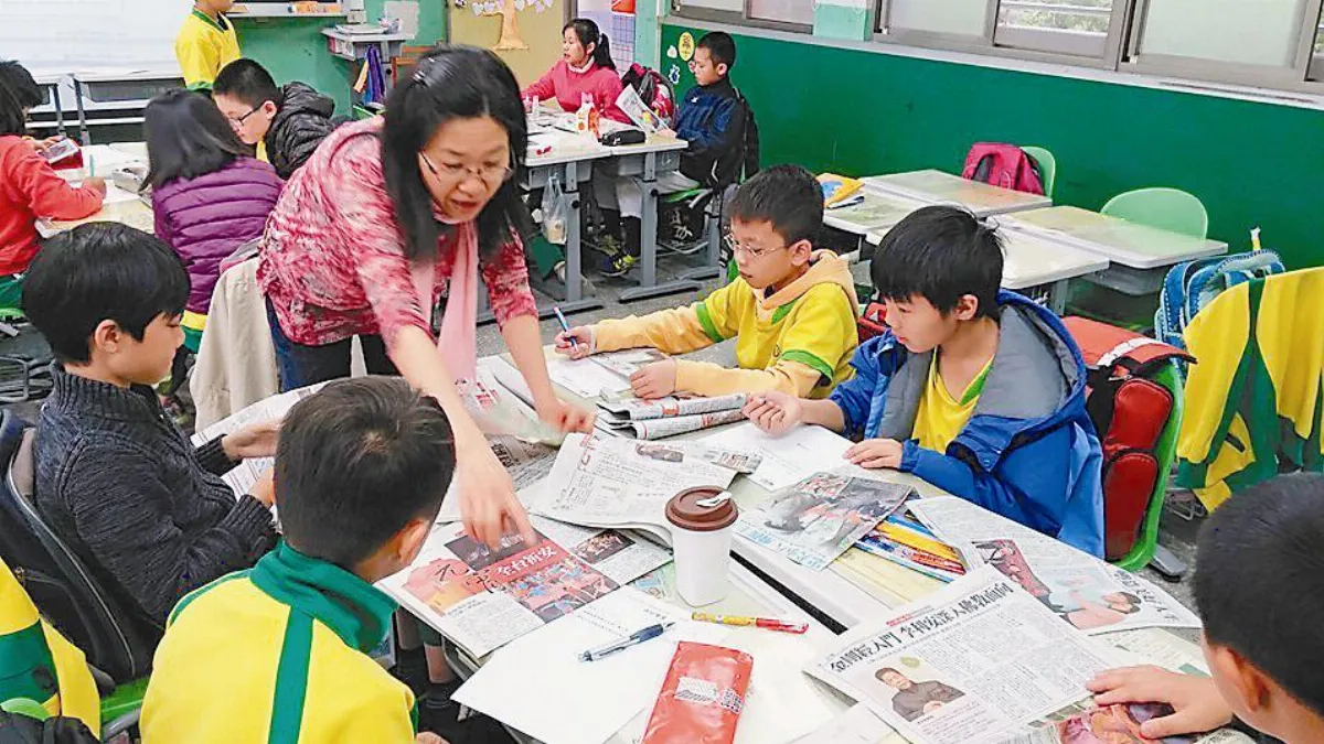 活化校園 福林國小義工團 強化親師生互動