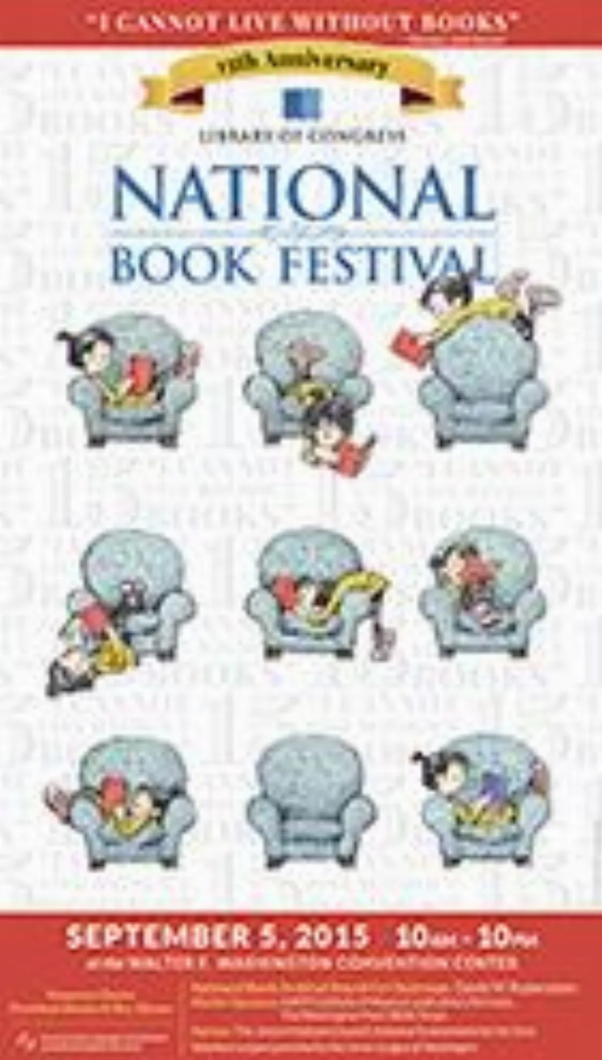 書市隨筆 我生活中不能沒有書——美國全國圖書節十五周年