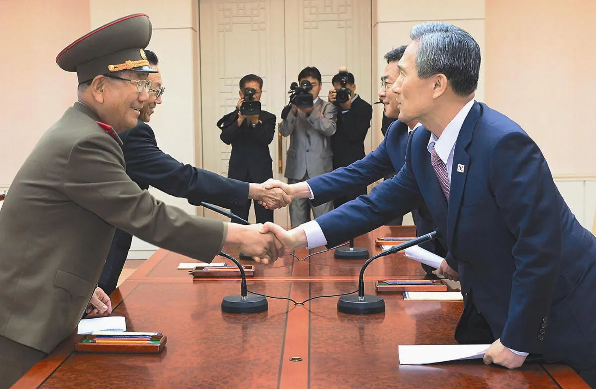 兩韓拆彈…因金正恩無力宣戰？