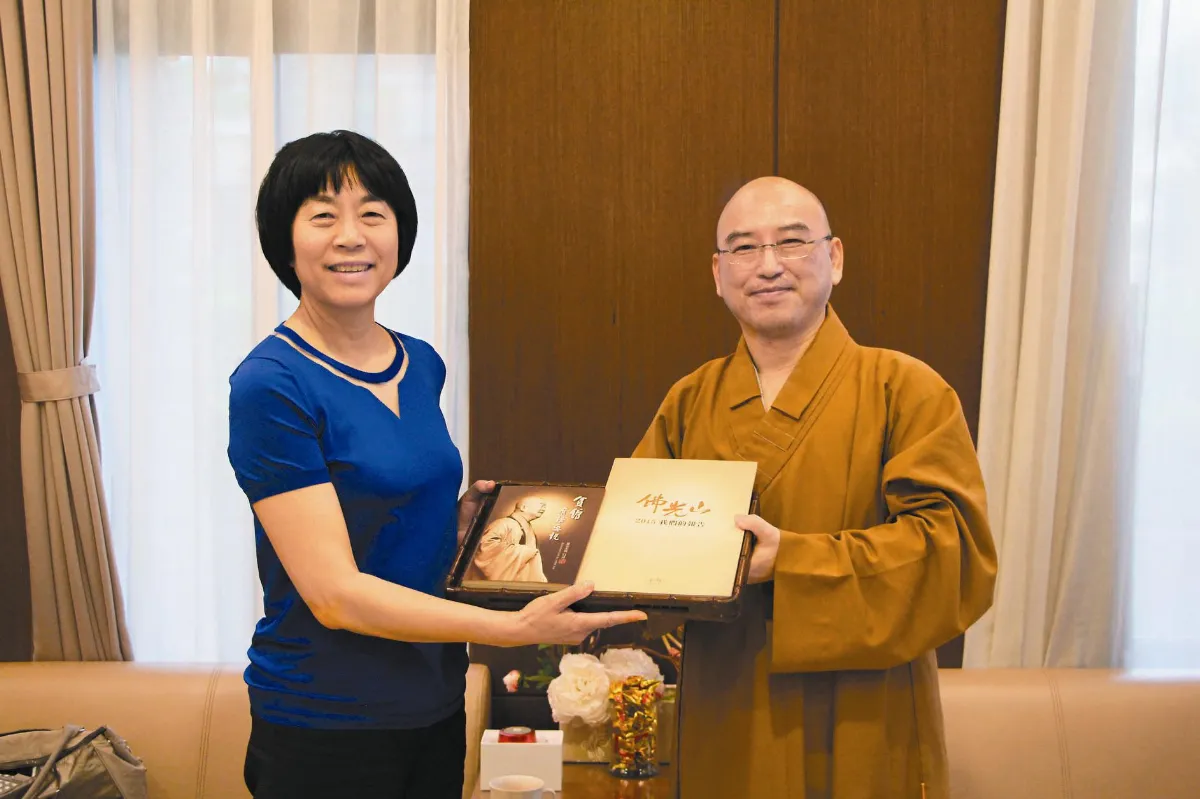 陸媒參訪佛館 發掘清淨心