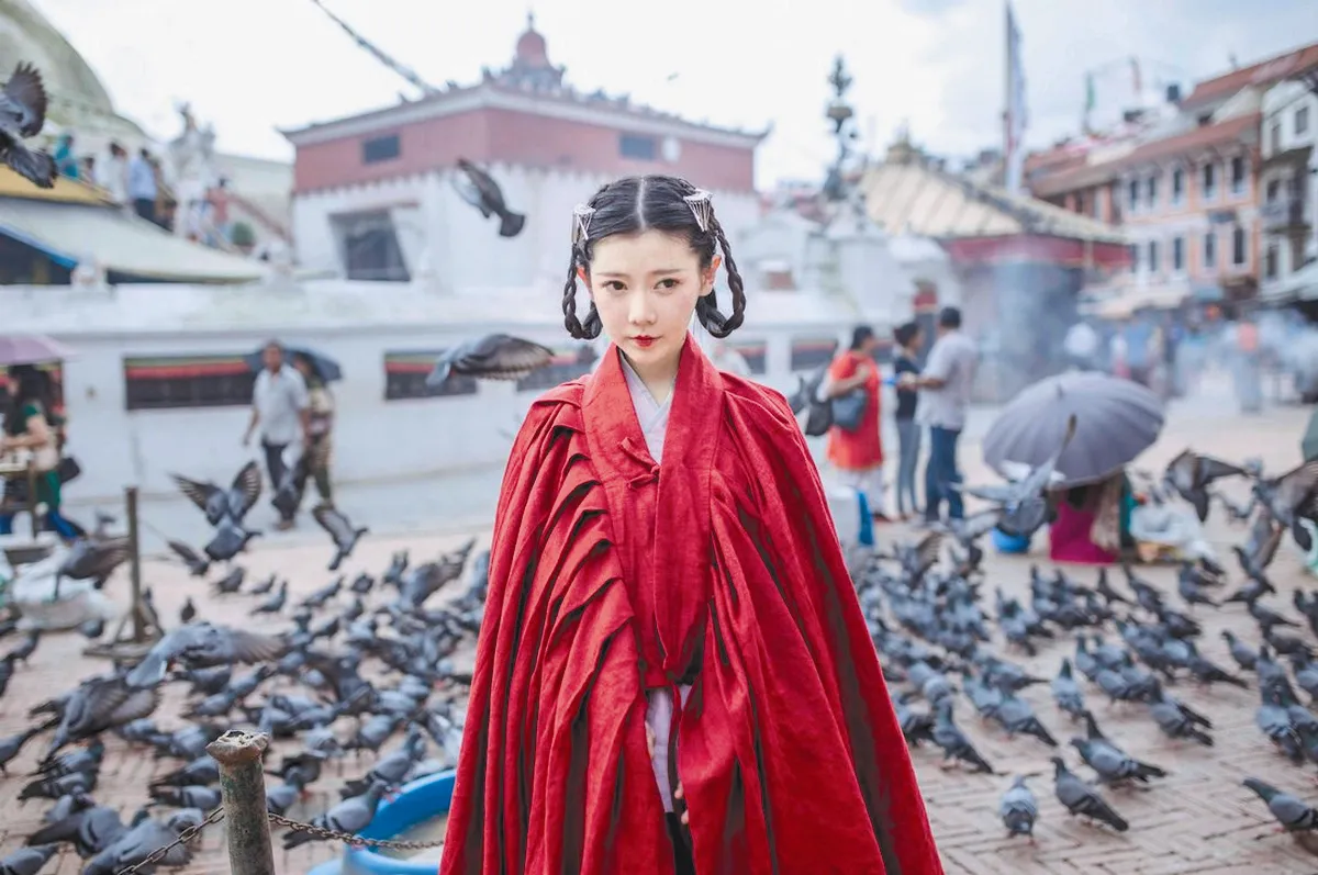 帶著漢服去旅行 美得屏住呼吸