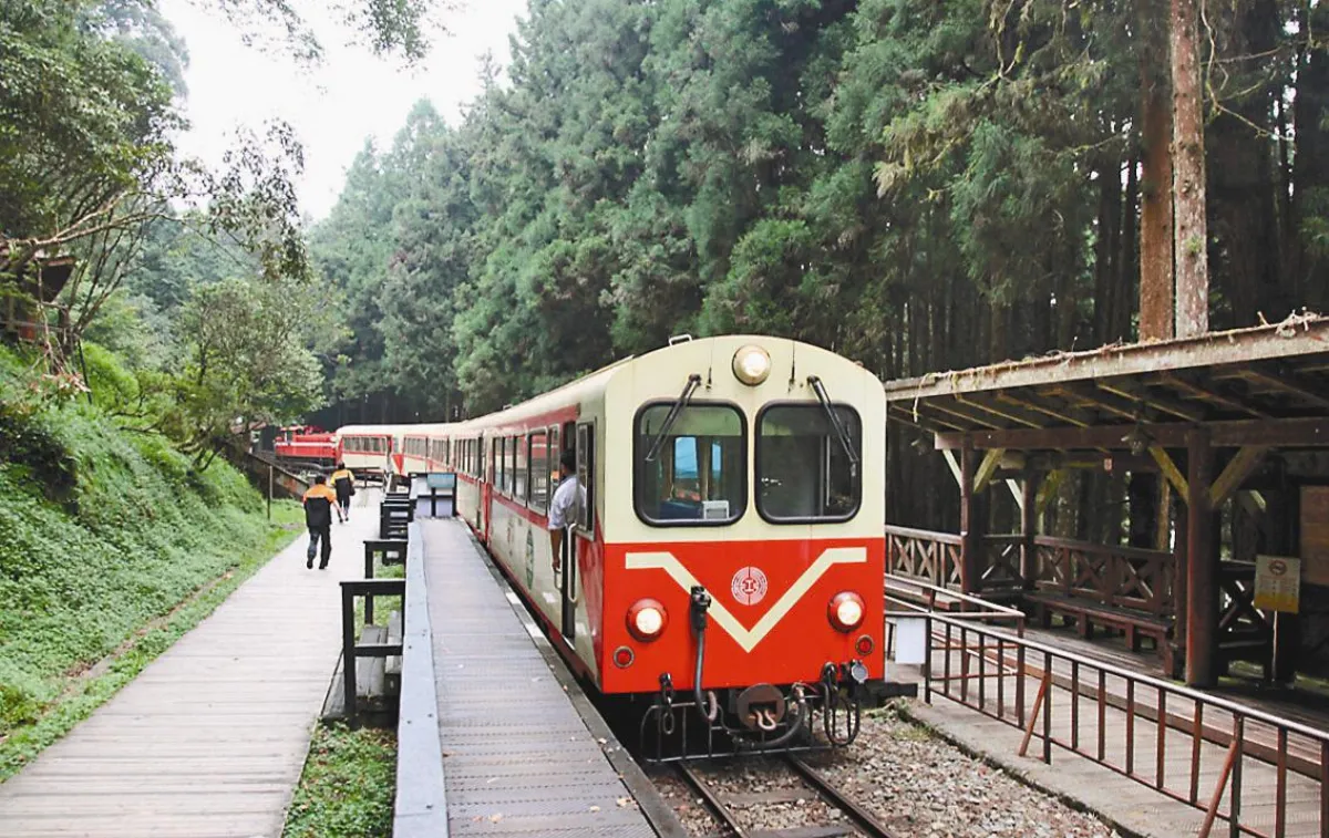 阿里山森林鐵路 升火待發