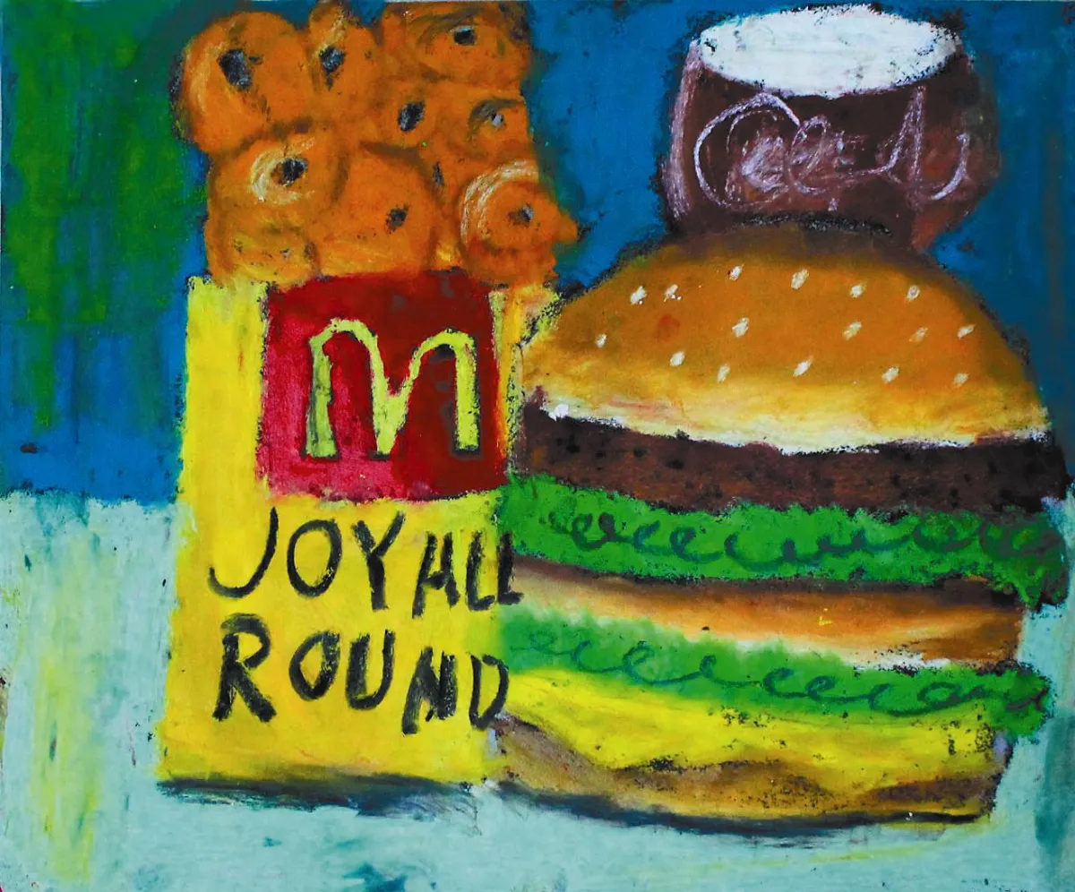 快樂塗鴉簿 美食的誘惑